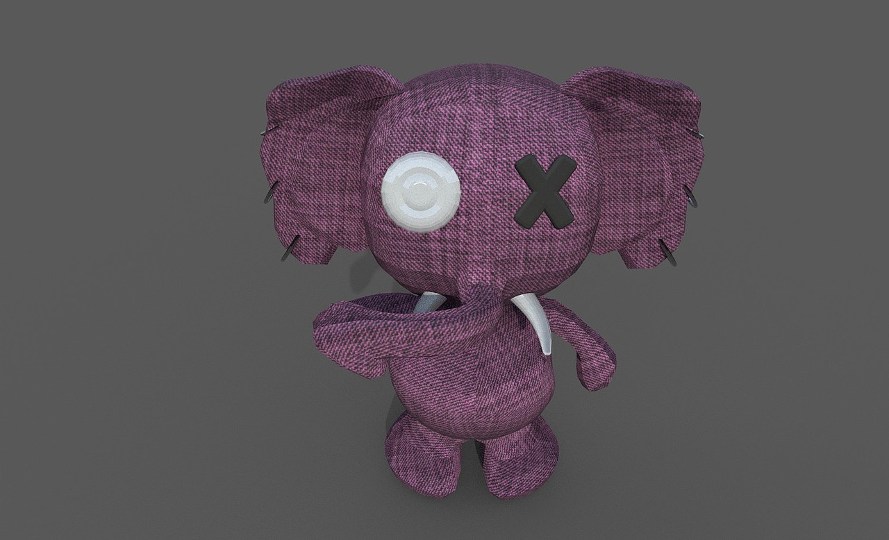 布偶大象 Ip设计（图ZMzIzNzk1MzU2） - IP形象 - 站酷设计师蒙娜荔枝Q原创素材 - 站酷ZCOOL