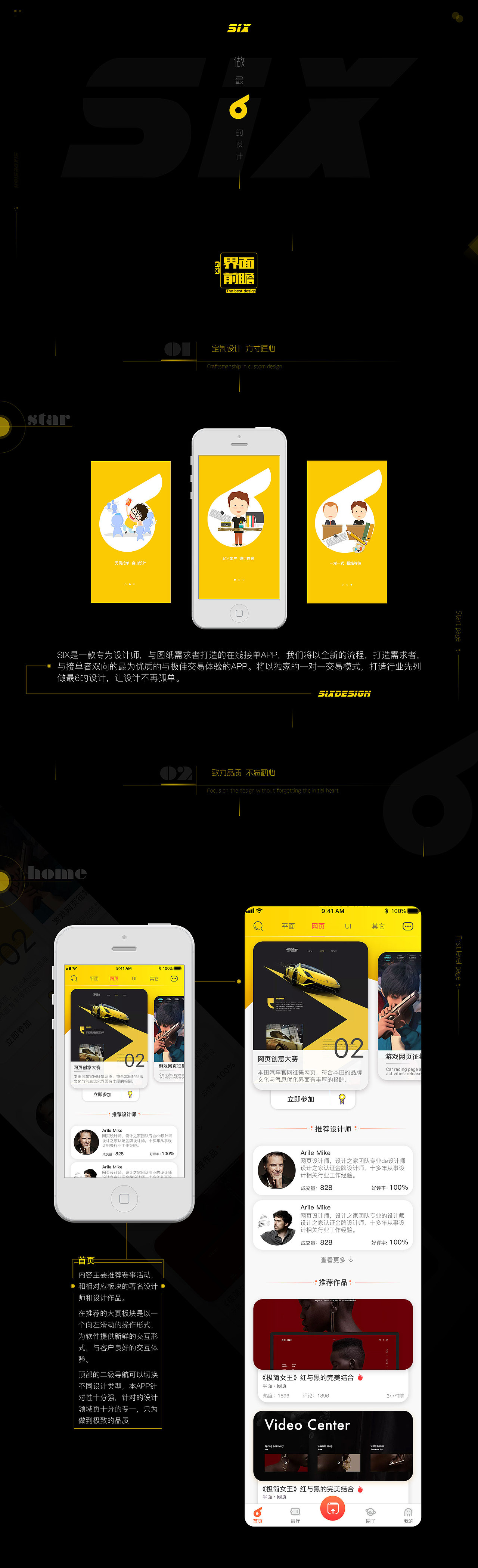 移动端SIX设计论坛~（图ZMTY5ODczNTQ4） - APP界面 - 站酷设计师你的幸运鹅原创素材 - 站酷ZCOOL