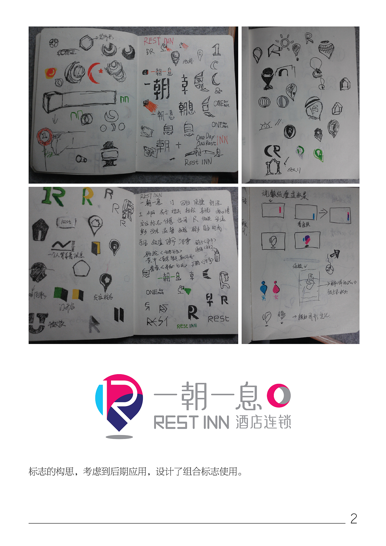 ‘ 一朝一息 ’ 酒店连锁品牌设计说明（图ZMTk0NTI0MTI=） - 品牌 - 站酷设计师尚卫完呈原创素材 - 站酷ZCOOL