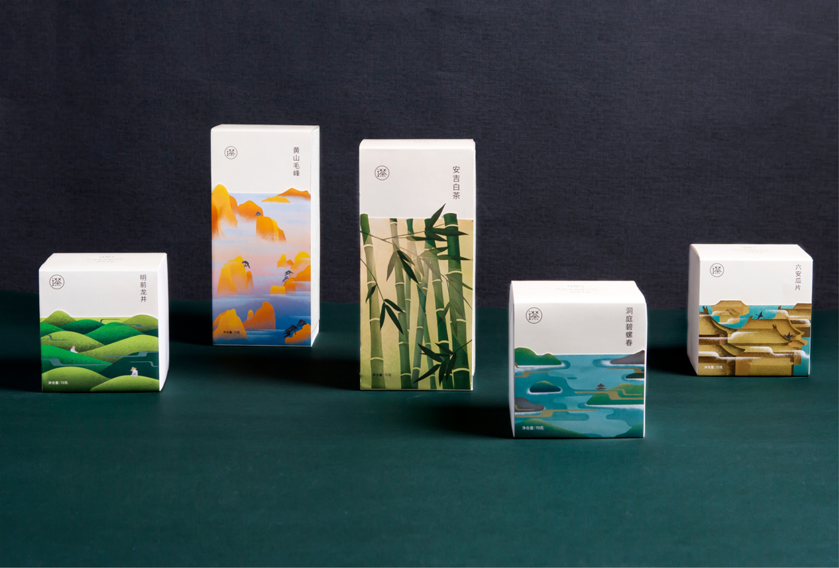 2018年春季绿茶包装