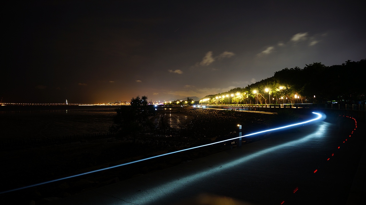 深圳红树林夜景