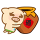 迷你猪咕力卖萌表情秀（图ZNDQzNTA3MDA=） - 网络表情 - 站酷设计师664991665原创素材 - 站酷ZCOOL