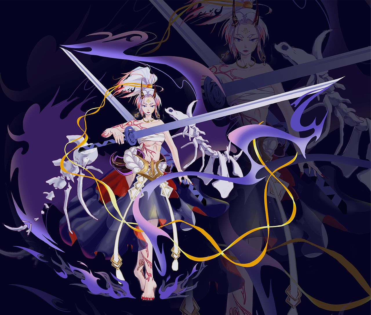 骨叽·赤影妖刀姬