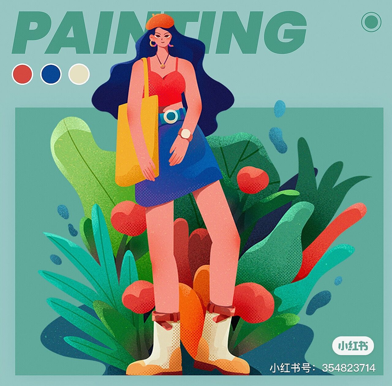 扁平人物插画（图ZMjc4NTQ3NjI0） - 创作习作 - 站酷设计师Xun荀原创素材 - 站酷ZCOOL