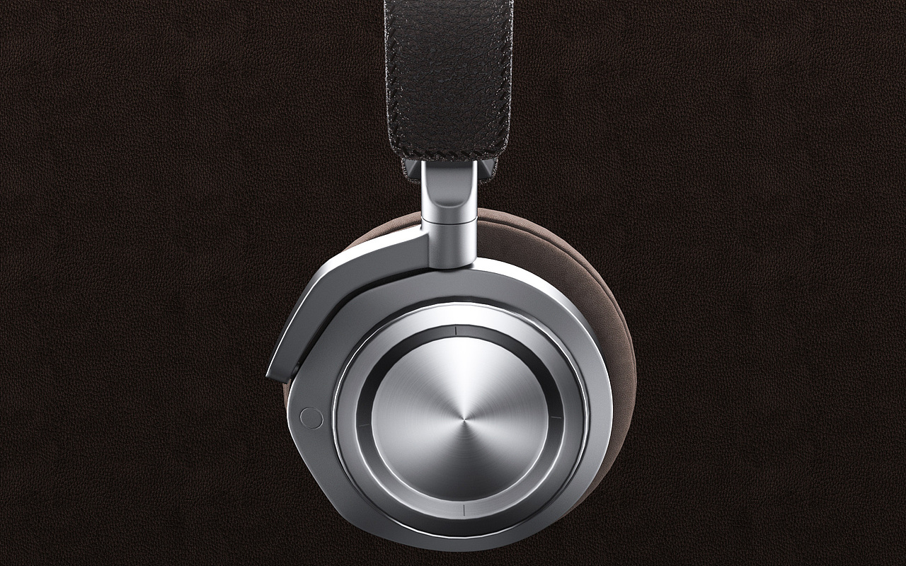 头戴式耳机渲染