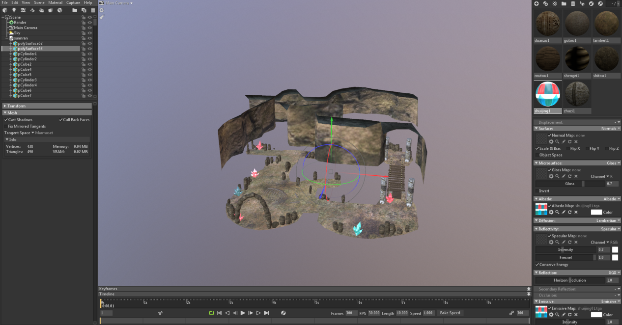 maya洞穴建模的心得_赤子的青-站酷zcool