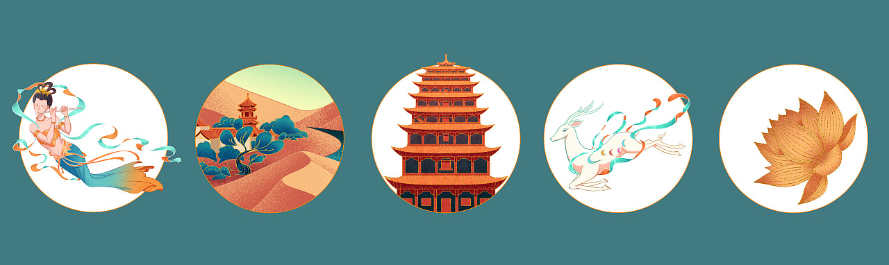 【梦敦煌】飞天九色鹿