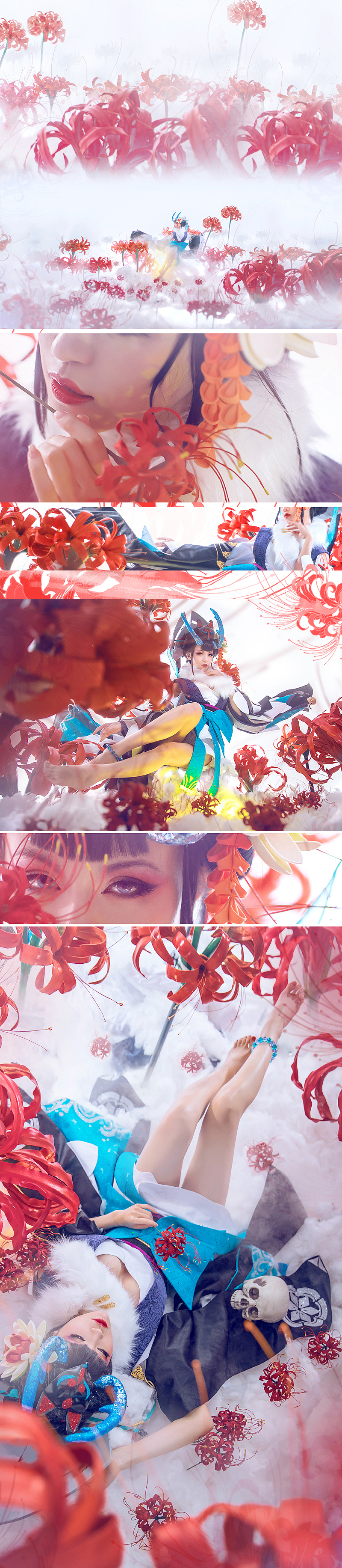 忘川河畔,彼岸花开