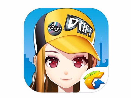 qq飞车图标临摹