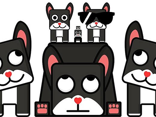 方块斗微信表情包设计