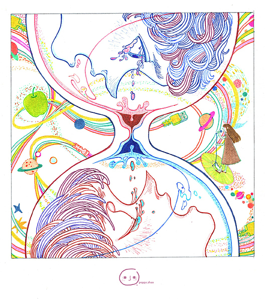 Breath（图ZMjg5MzMwNDc2） - 艺术插画 - 站酷设计师SalineWood原创素材 - 站酷ZCOOL