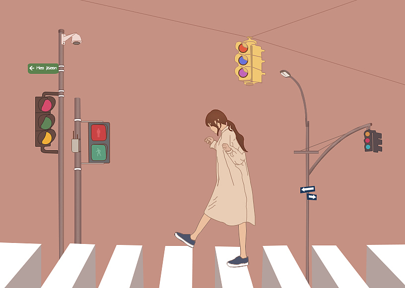 路口-斑马线-红绿灯-人（图ZNjUzMzM0Njg=） - 图案 - 站酷设计师zxhmhy原创素材 - 站酷ZCOOL