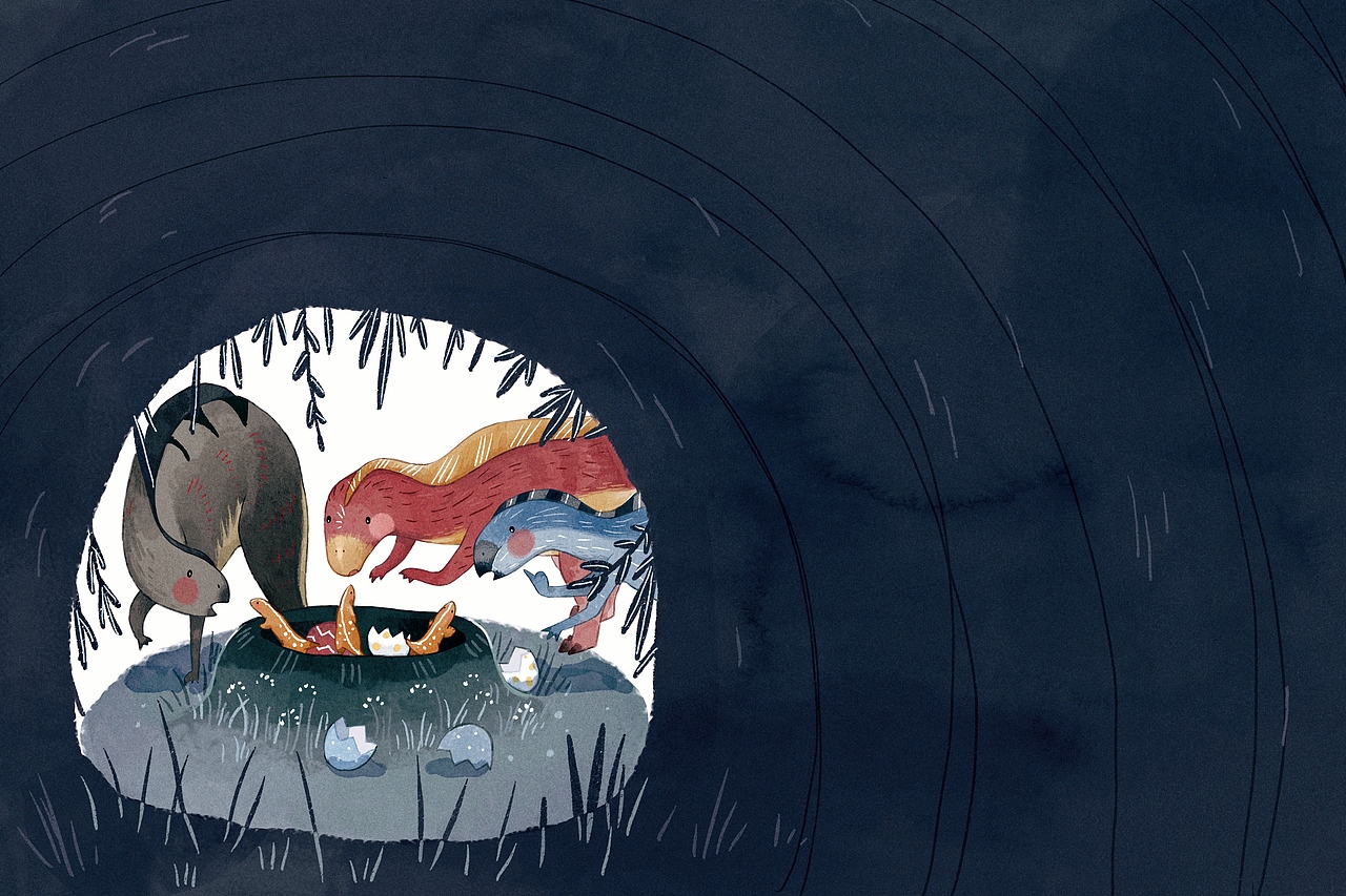 一些小動物和一些小恐農(nóng)（圖ZMjgyMzY3Nzky） - 兒童插畫 - 站酷設(shè)計師窮窮瓊仔原創(chuàng)素材 - 站酷ZCOOL