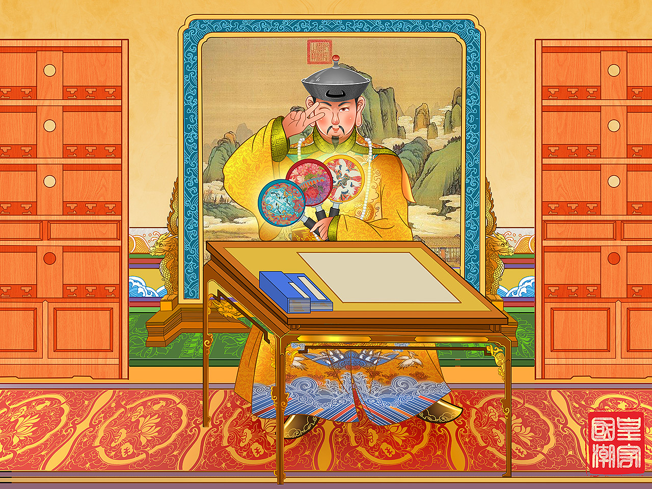 炊大皇ip形象设计及画面延展（图ZMTY4Mjg5NjY0） - 商业插画 - 站酷设计师熏小仟原创素材 - 站酷ZCOOL