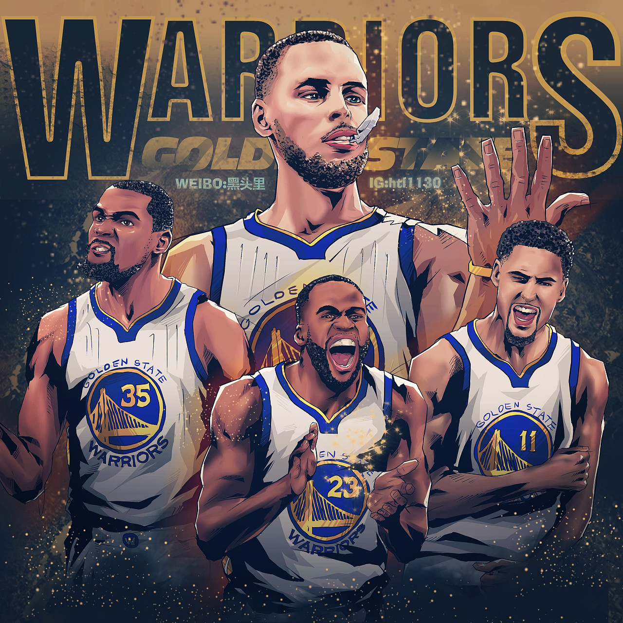 Sports Golden State Warriors 4k Ultra HD Wallpaper by Michael Tipton