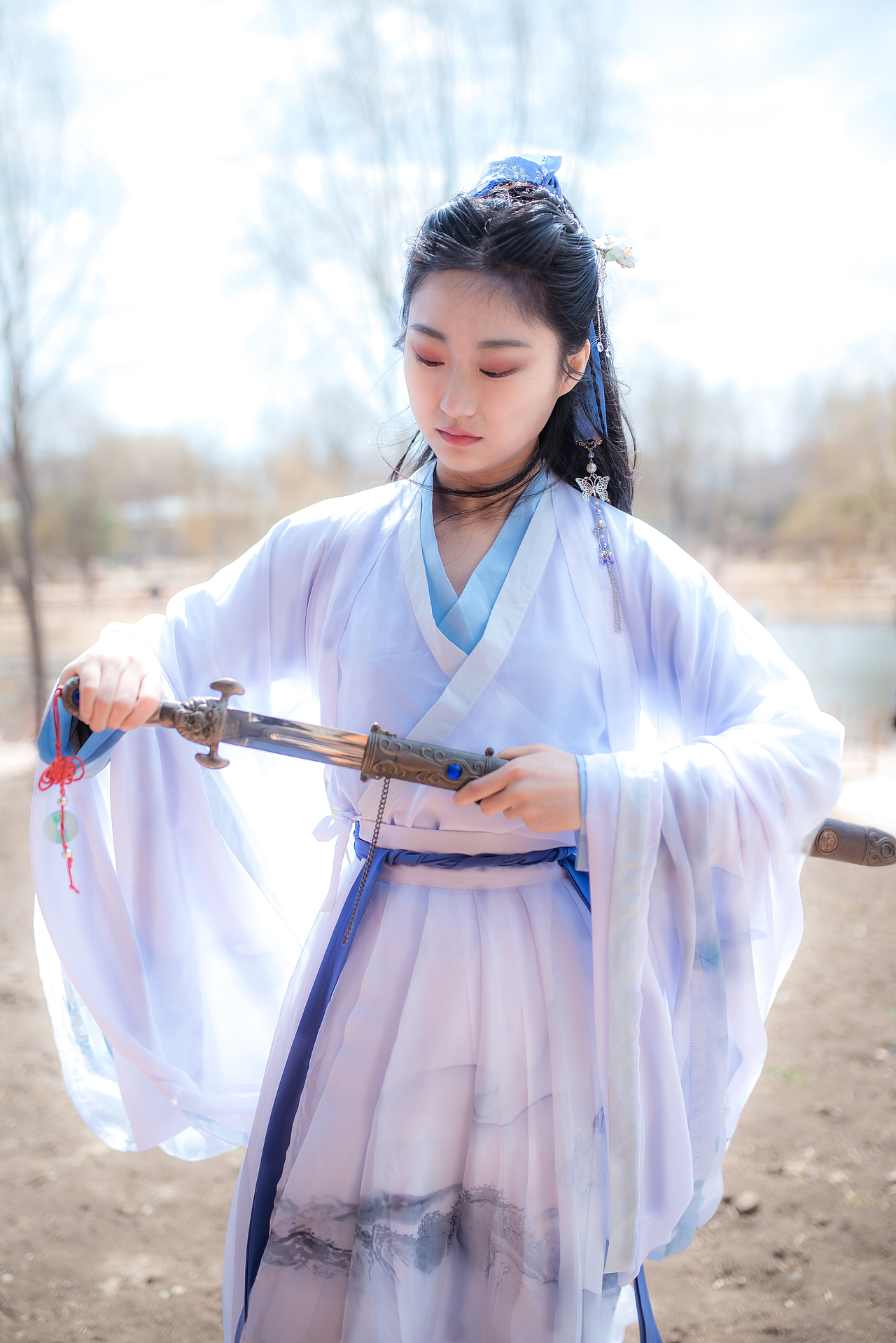 似帶如絲柳，團酥握雪花（圖ZMTEzNzgzMDky） - 人像攝影 - 站酷設(shè)計師小小嗣原創(chuàng)素材 - 站酷ZCOOL