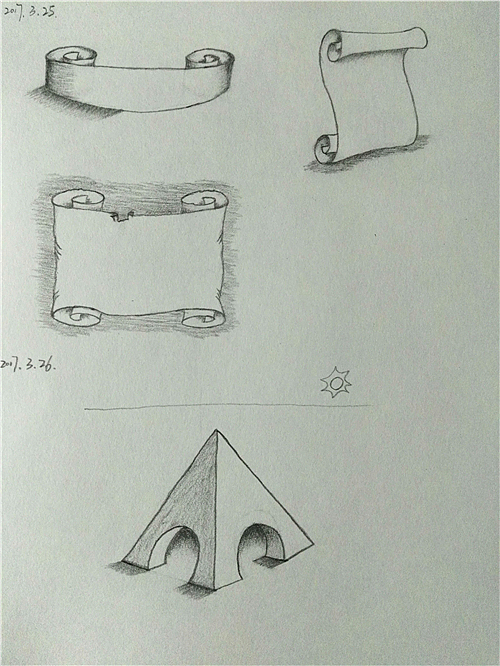 UI基础-每日速写素描-I CAN DRAW IN 30 DAYS(20天)