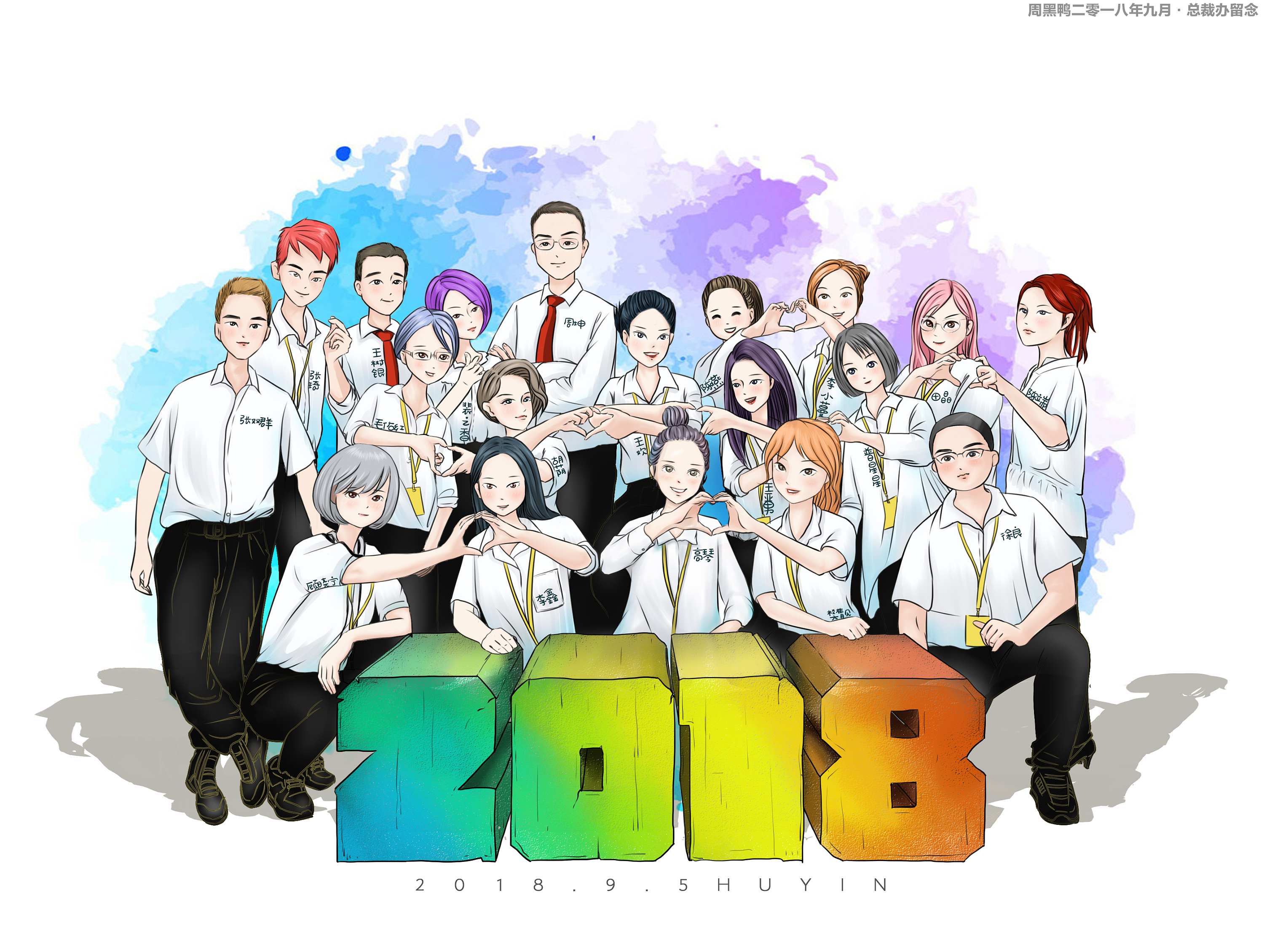 2019团队合影