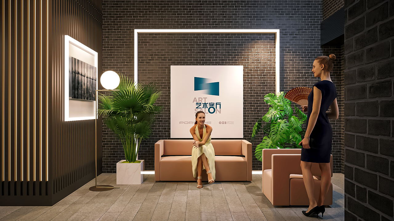 保时捷艺术沙龙成都|空间|展陈设计|jeson1900 - 原创作品 - 站酷