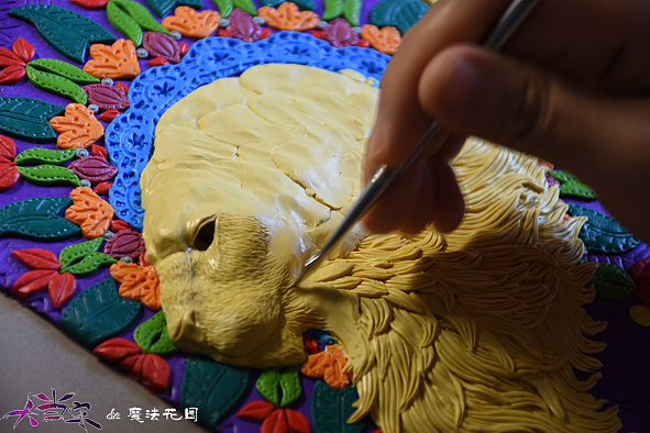 原创软陶书皮--狮王（图ZNzI1MDg3Mjg=） - 手办/模玩 - 站酷设计师大当家的魔法花园原创素材 - 站酷ZCOOL