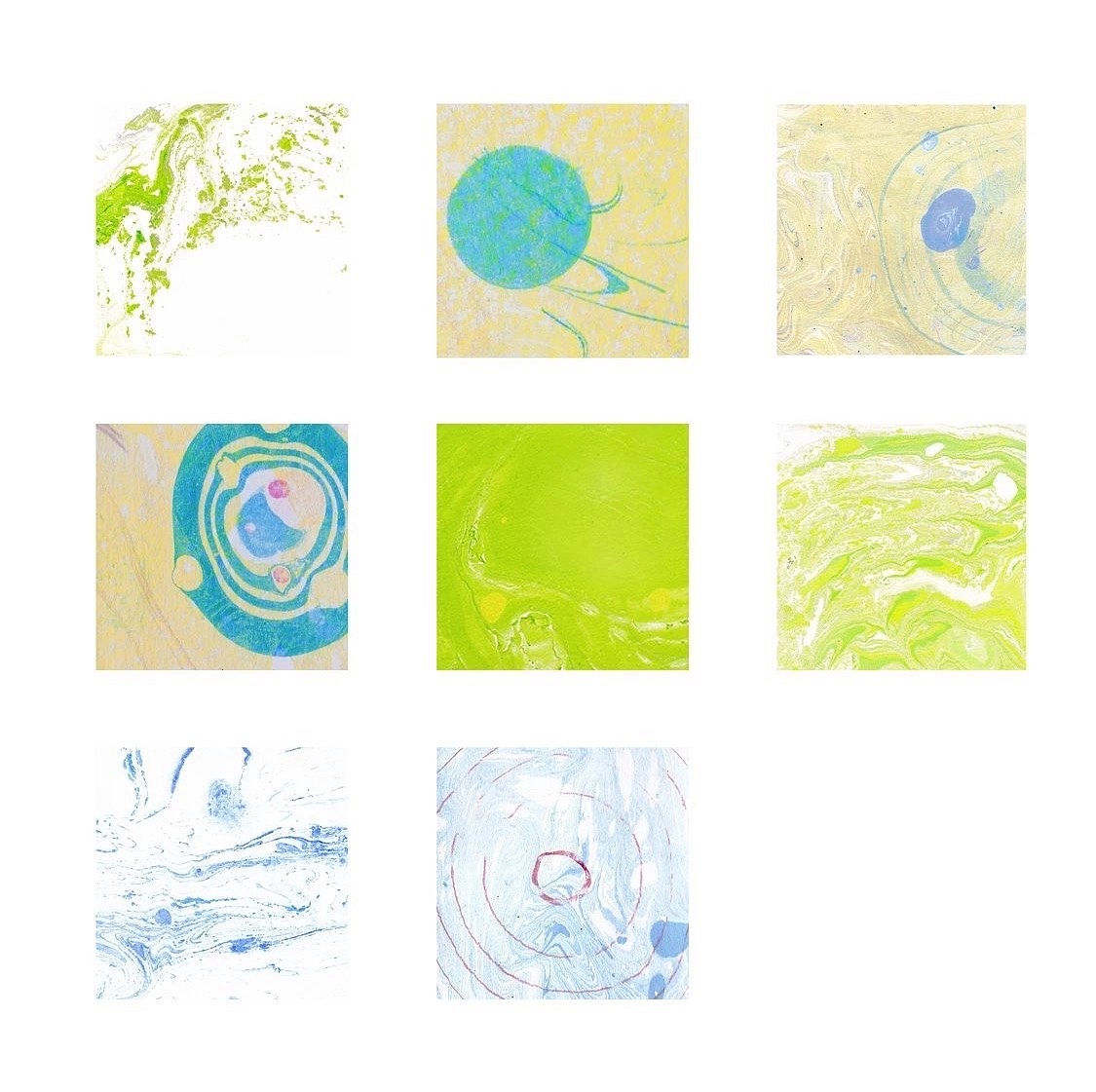 《情绪速写》水拓画 与 颜彩 4×4cm卡片胶带（图ZMjIyNzE4Nzcy） - 绘画 - 站酷设计师河野尾原创素材 - 站酷ZCOOL