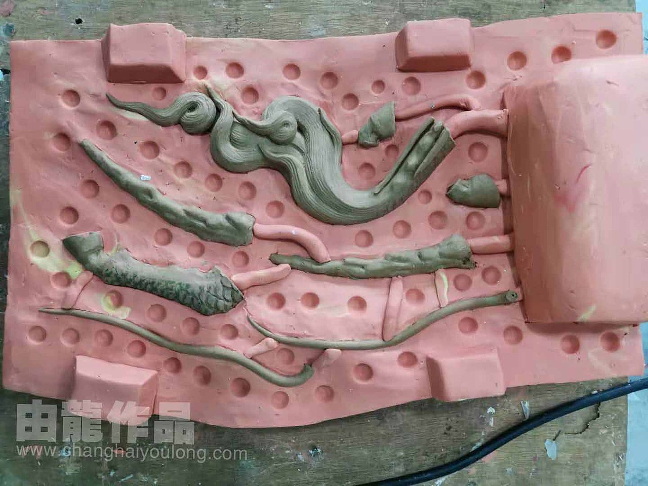 由龙款铜雕麒麟制作流程揭秘（图ZMjgwMzY5Njgw） - 工艺品设计 - 站酷设计师上海由龍工作室原创素材 - 站酷ZCOOL
