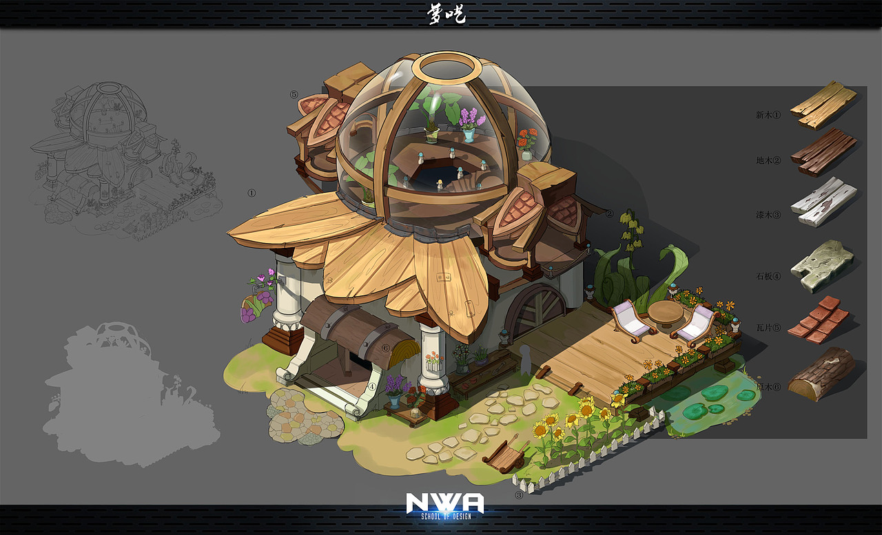 NWA第六期游戏场景班学员作品