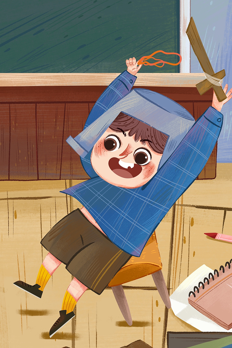 《调皮捣蛋鬼》儿童绘本（图ZMjk2MjQwNjgw） - 儿童插画 - 站酷设计师阿庙原创素材 - 站酷ZCOOL