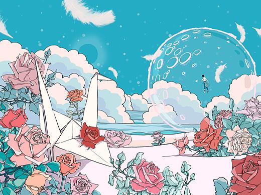 夏天快结束了，好像什么事都没做（2018插画总结）