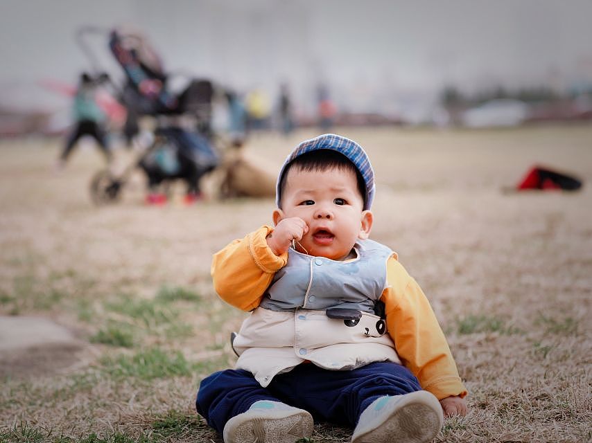 宝贝当当的快乐瞬间