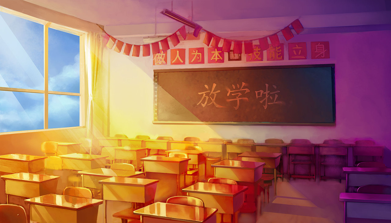 那些在教室发呆的日子里,时光仿佛静止不前.