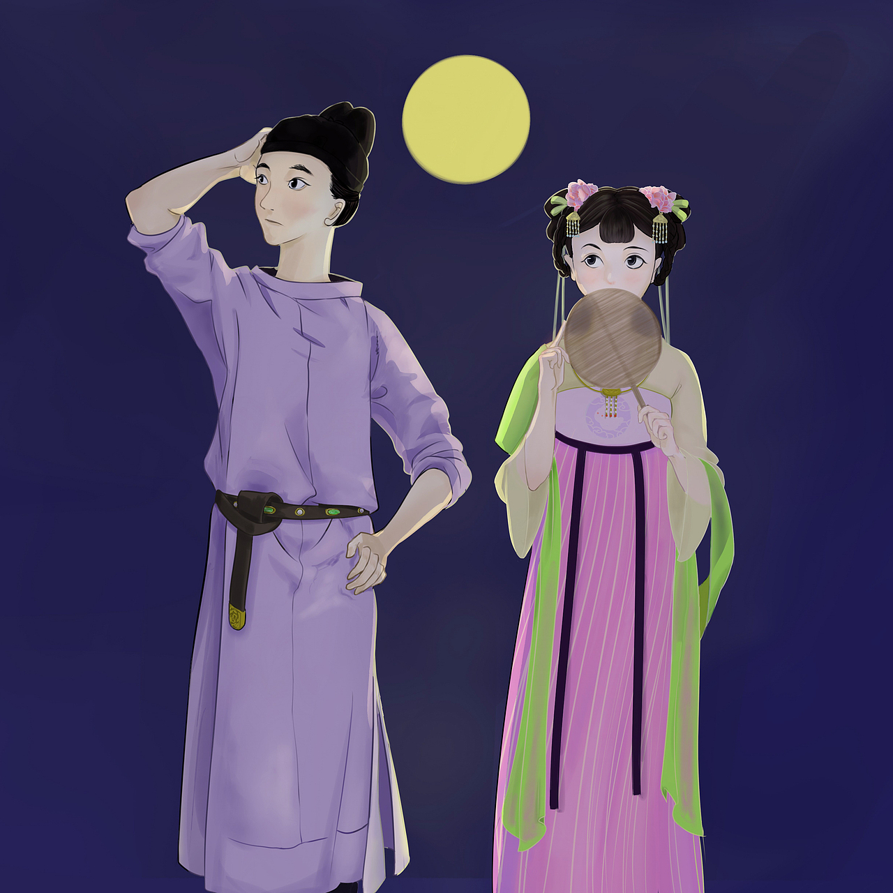 又到了一个适合穿着汉服和小情郎眉来眼去的节日