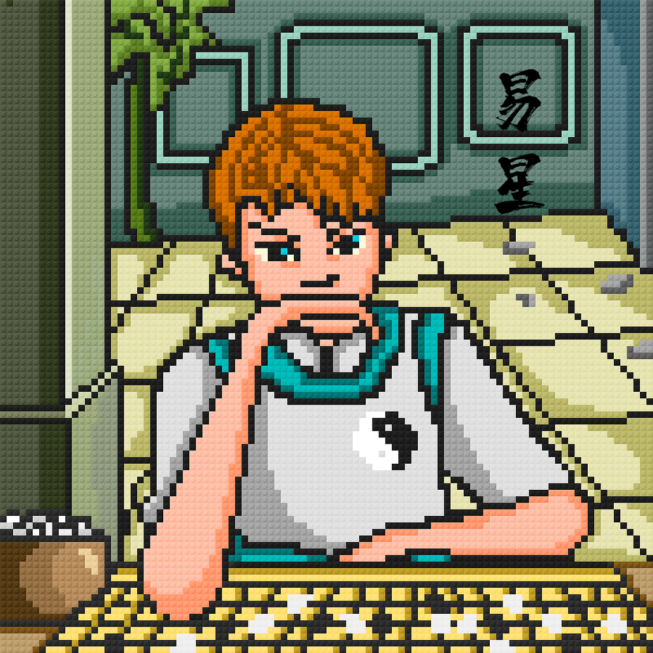 像素画|动漫|单幅漫画|易大人欧夜夜_原创作品-站酷zcool