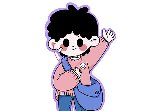 扁平风格-人物-萌宝