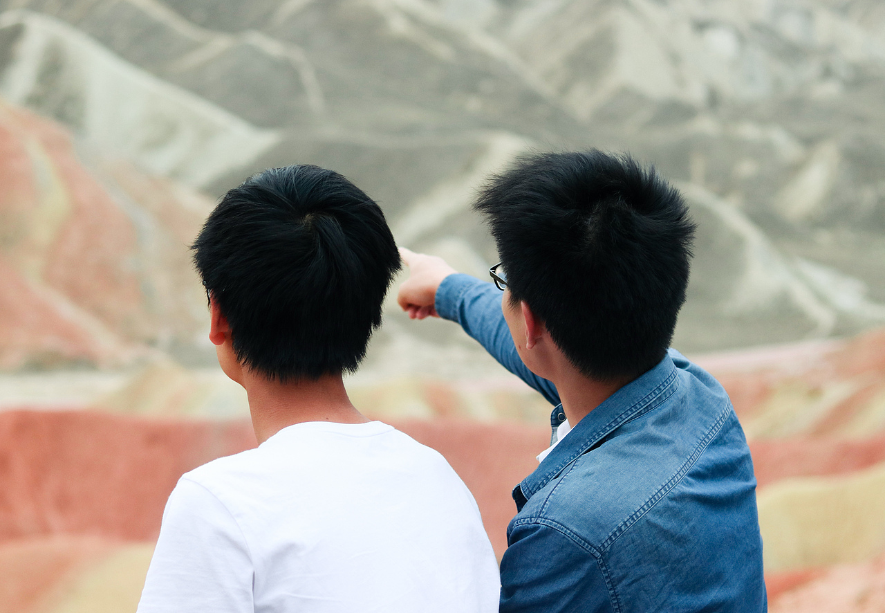 西北-七彩丹霞（图ZMTMzMjM4NTQ4） - 风光摄影 - 站酷设计师梦醒时分sr原创素材 - 站酷ZCOOL