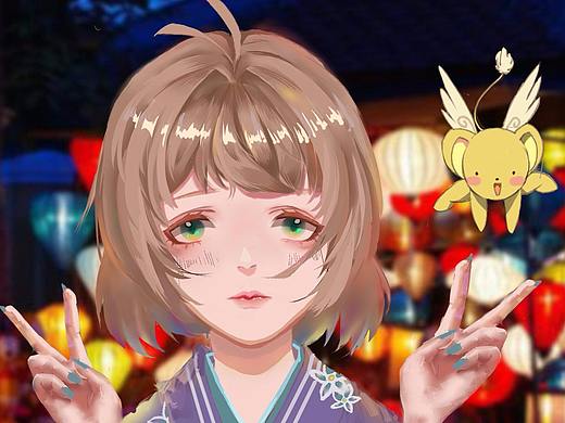 贴膜少女樱（个人主页-ZMjY5NTUyNTY=） - 创作习作 - 站酷设计师靺菏原创素材 - 站酷ZCOOL