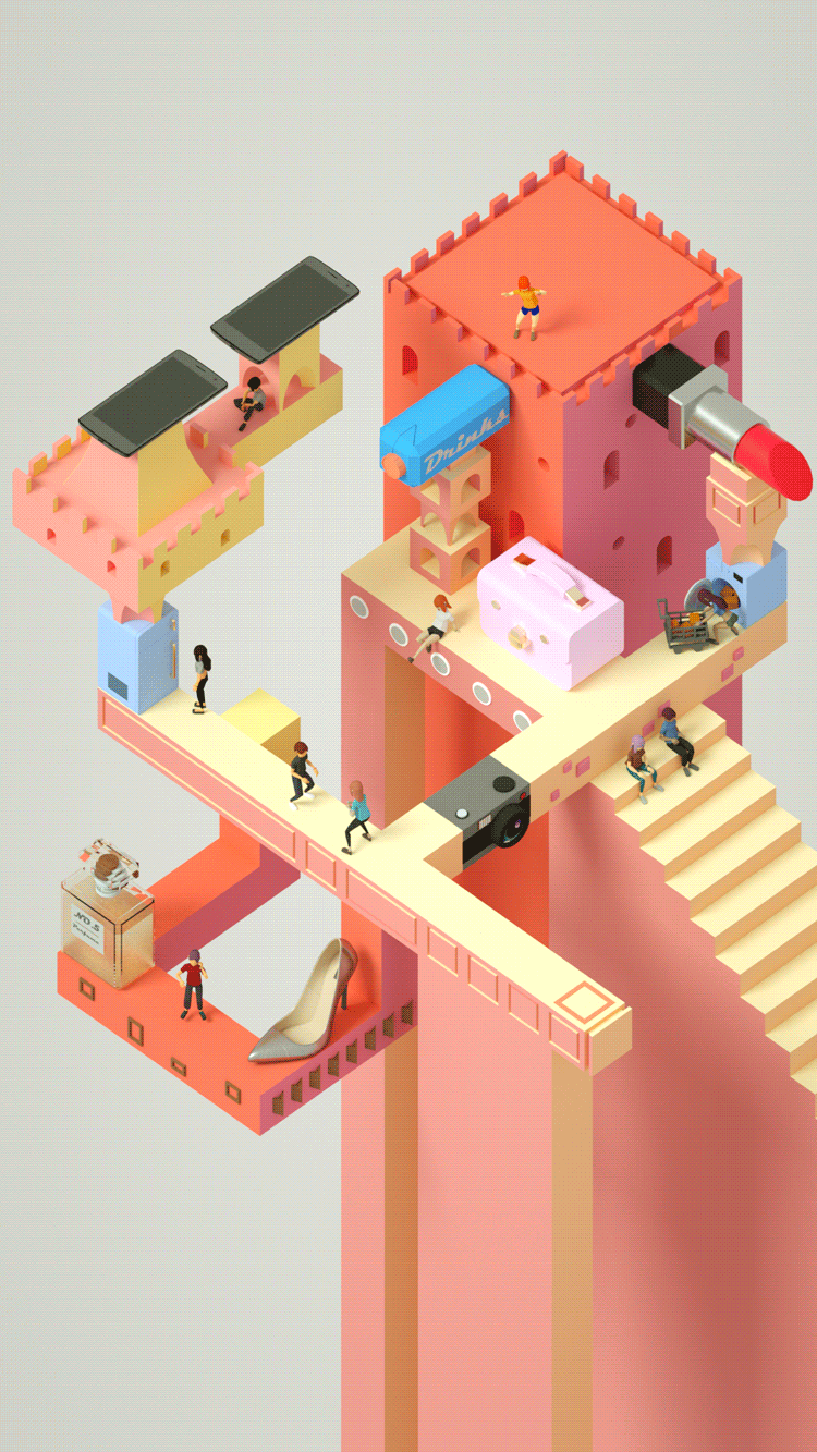 京东集团年度十件大事(圆珠笔风格)