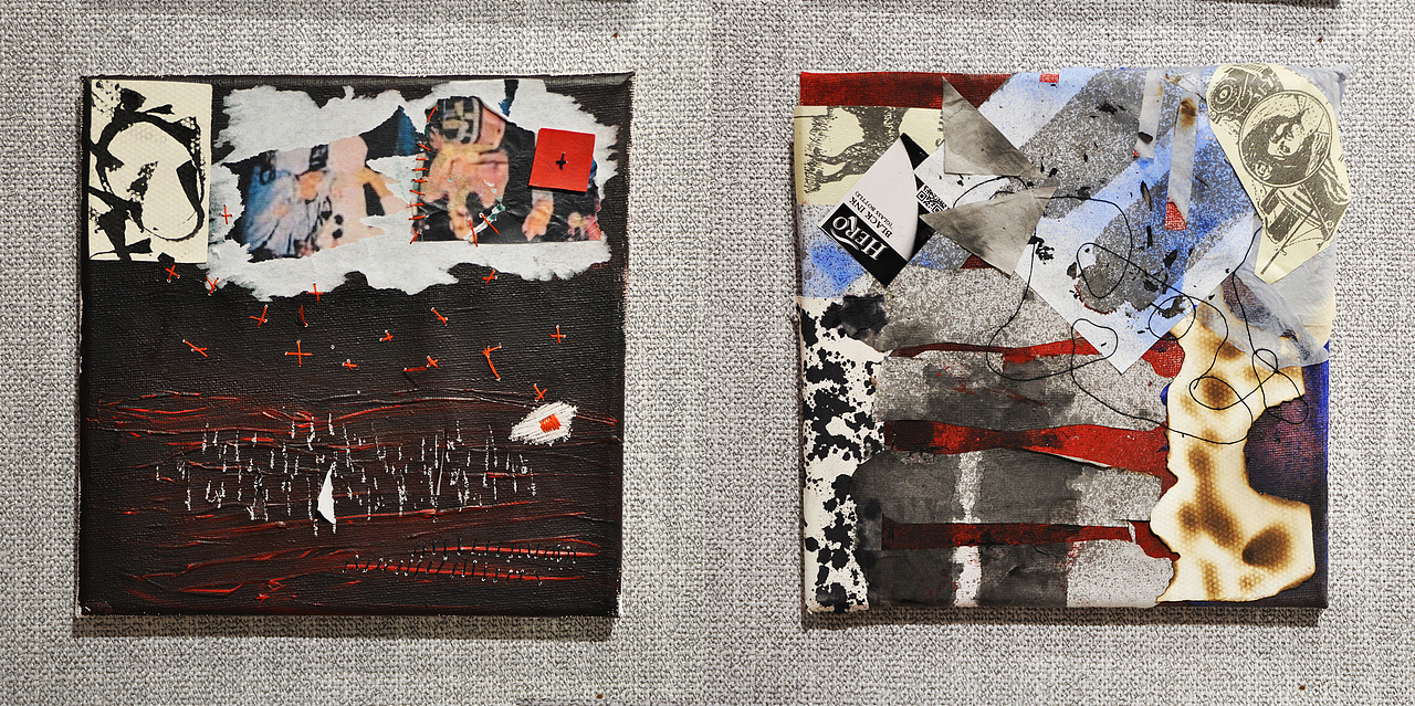 综合材料构成实验（图ZMjQyMDUzODc2） - 其他平面 - 站酷设计师安商贸视觉传达原创素材 - 站酷ZCOOL