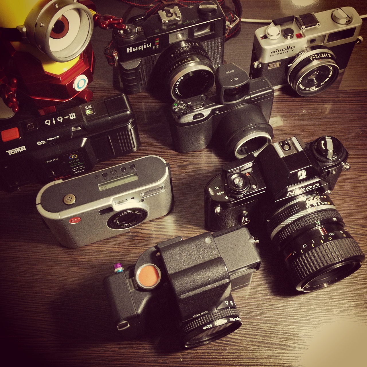 全家福 都是便宜相机 现在出掉了好多剩下了几台