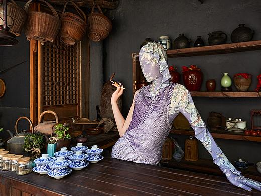 帕森斯服装设计毕业作品拍摄