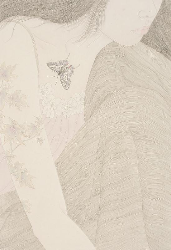 碟恋（图ZMjAzMDc2MDE2） - 绘画 - 站酷设计师艺为生原创素材 - 站酷ZCOOL