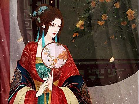 古风商业插画  古风美人