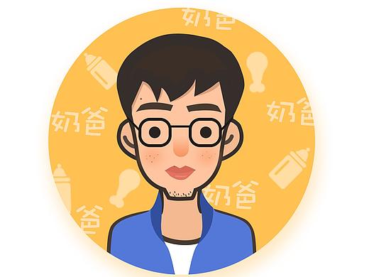 卡通头像一枚（个人主页-ZMjk2MTk5NTI=） - 创作习作 - 站酷设计师有只山竹原创素材 - 站酷ZCOOL