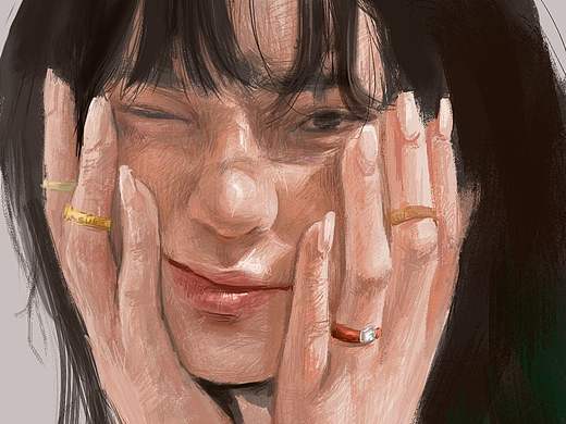 厚涂板绘