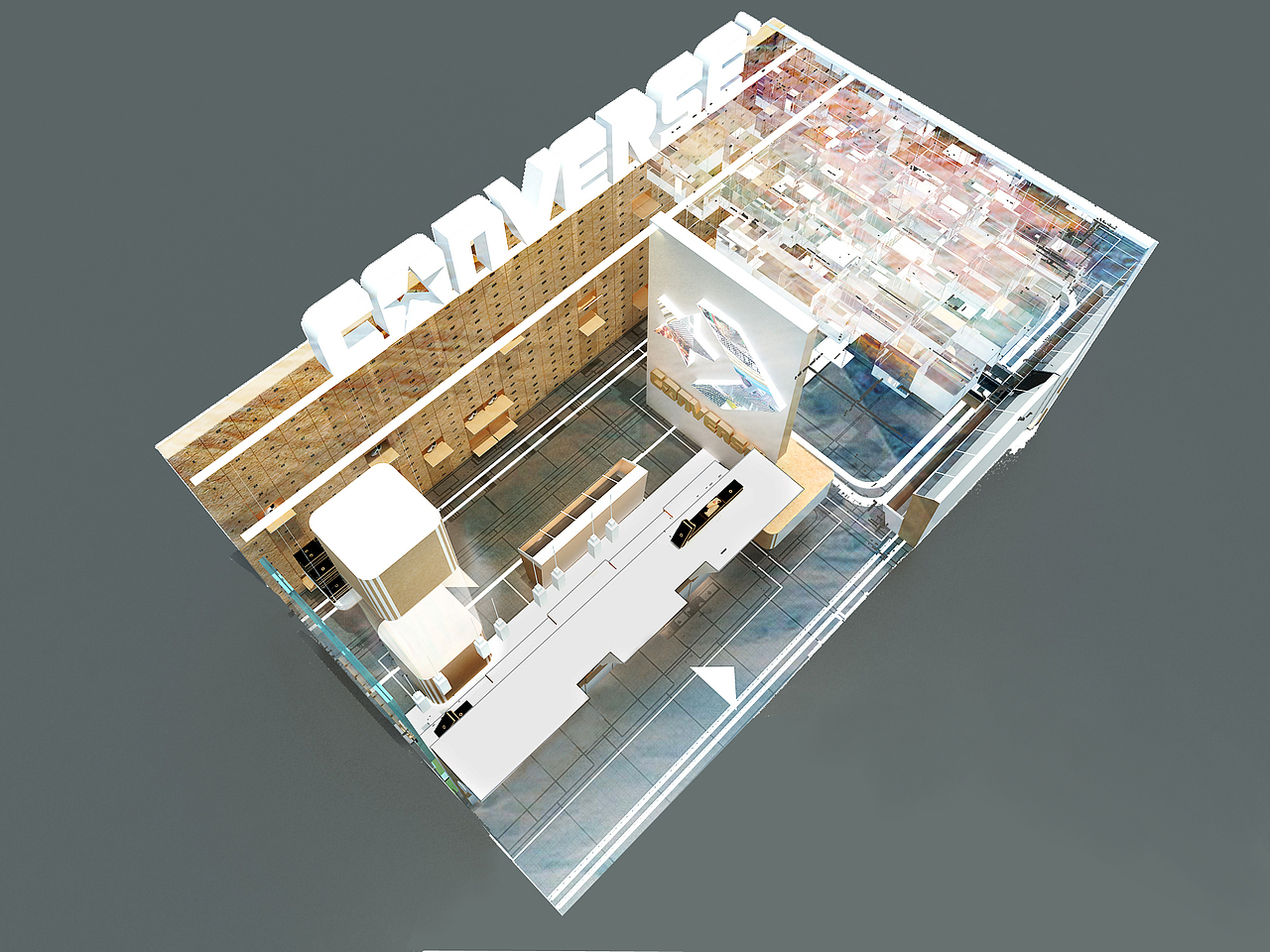 展示空间---渲染（图ZMjA4Mjk1OTY=） - 展陈设计 - 站酷设计师Ici1chen原创素材 - 站酷ZCOOL