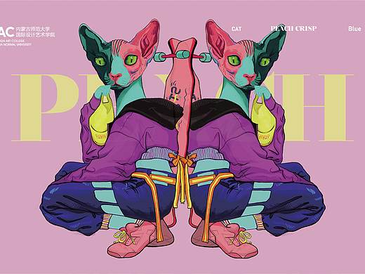 PEACH CRISP CAT | 个人形象设计（个人主页-ZNDMyNDA1NTI=） - 品牌 - 站酷设计师tigers设计原创素材 - 站酷ZCOOL
