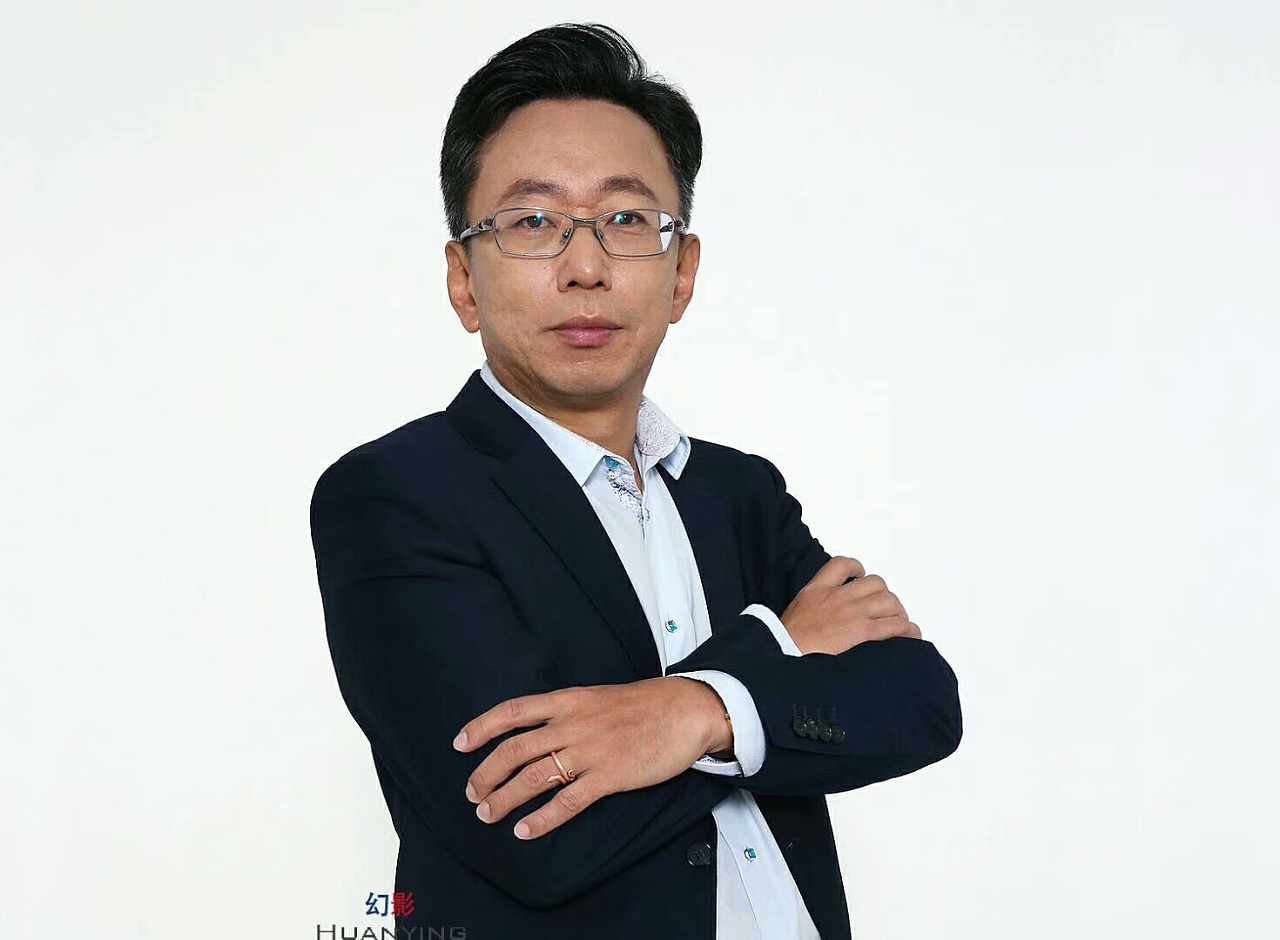 姜钧凯爱国者集团ceo企业家商务形象照