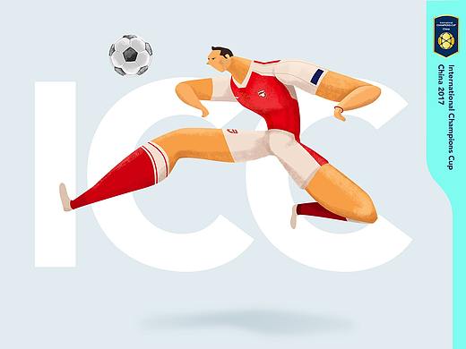 Illustrators for International Champions Cup 2017