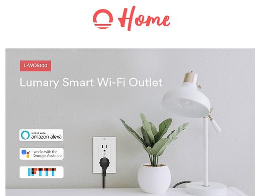 Smart WiFi In-Wall Outlet墙插