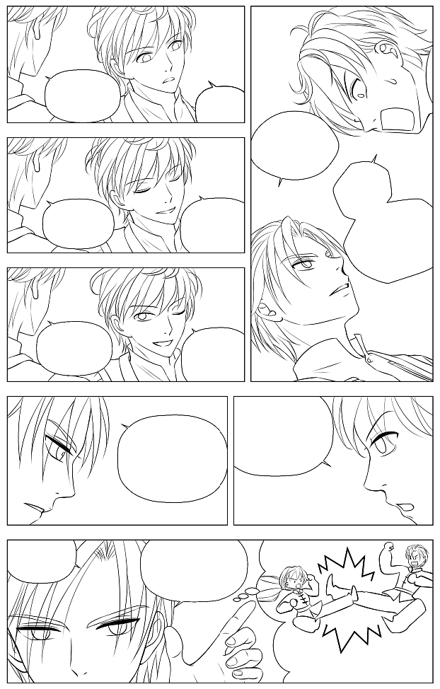 漫画线稿（图ZMTk5ODczMDUy） - 艺术插画 - 站酷设计师纹灵原创素材 - 站酷ZCOOL